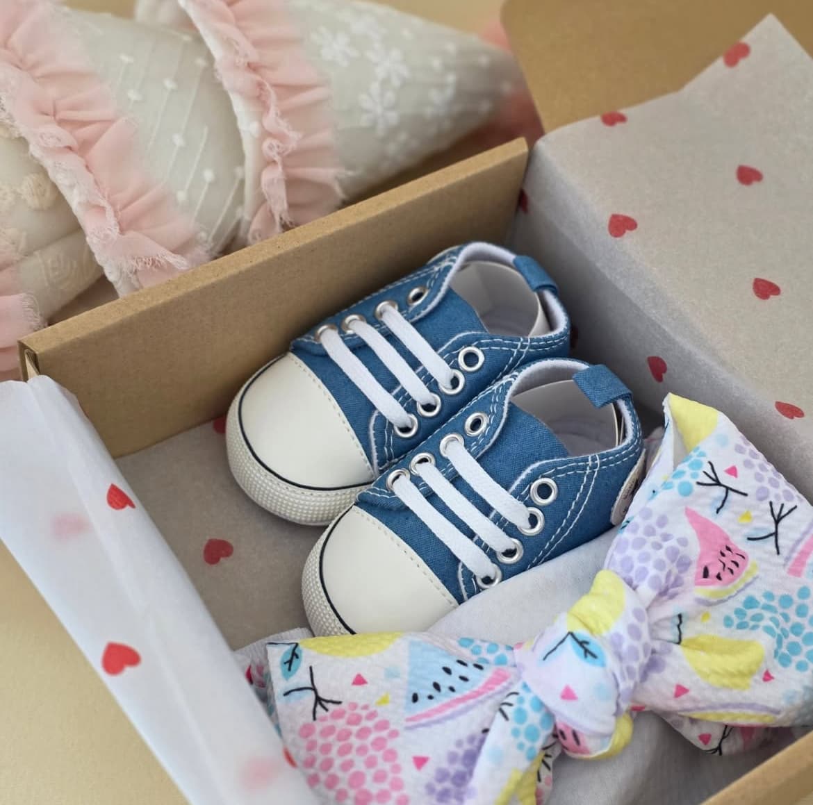 Baby jeans sneakers